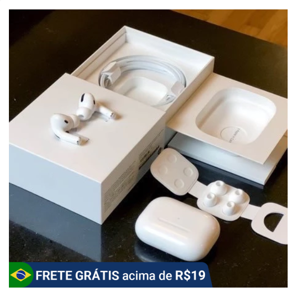 Fone de Ouvido Sem Fio Airpods PRO 3 Com Cancelamento De Ruído Bluetooth Pop-Up para iOS e Android