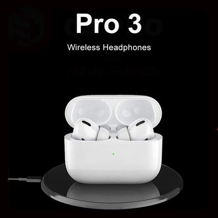 Fone de Ouvido Sem Fio Airpods PRO 3 Com Cancelamento De Ruído Bluetooth Pop-Up para iOS e Android